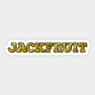 Jack Fruit Name Sticker